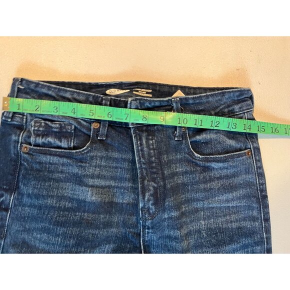 Old Navy Skinny Jeans Power Straight High Rise Secret Slim Pockets Blue SZ 8/29R - Picture 3 of 9